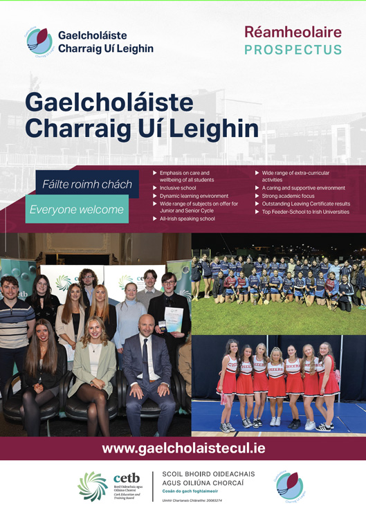 Gaelcholaiste Prospectus 2025-26